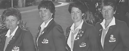 P.E. Sanderson, Louise Briers, Edwina Kennedy, Sandra McCaw